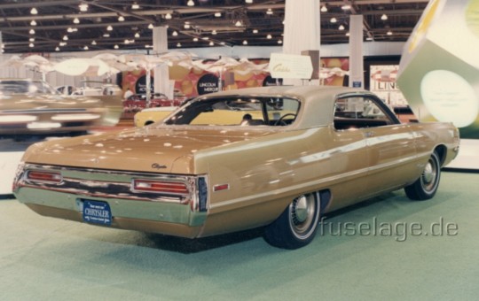 1970 Chrysler Cordoba at 1970 auto show