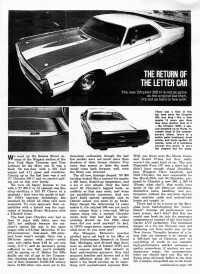 Motor Trend article about the 300 Hurst **** Please use links in text