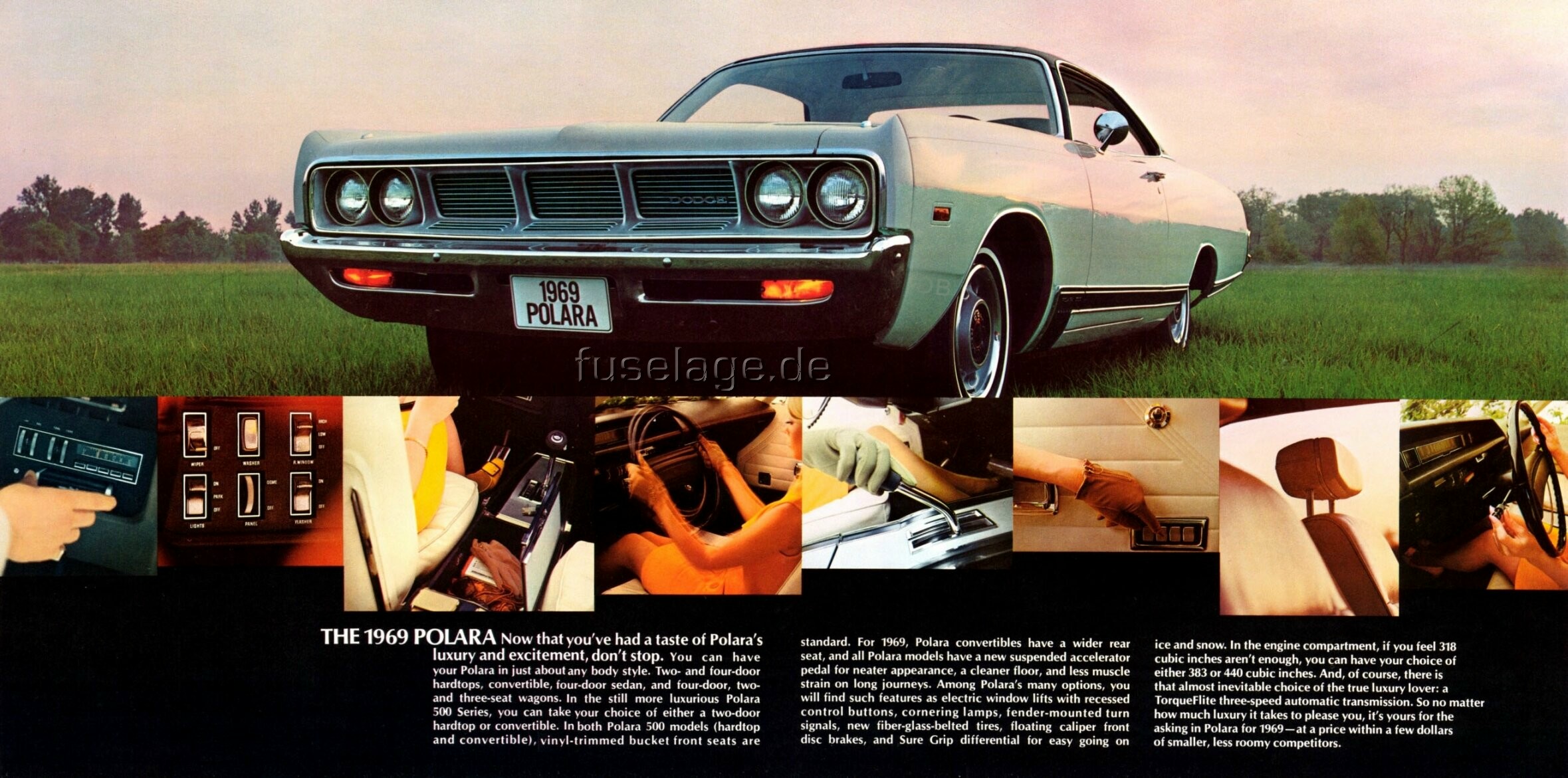 1969 Dodge Polara 500 two-door