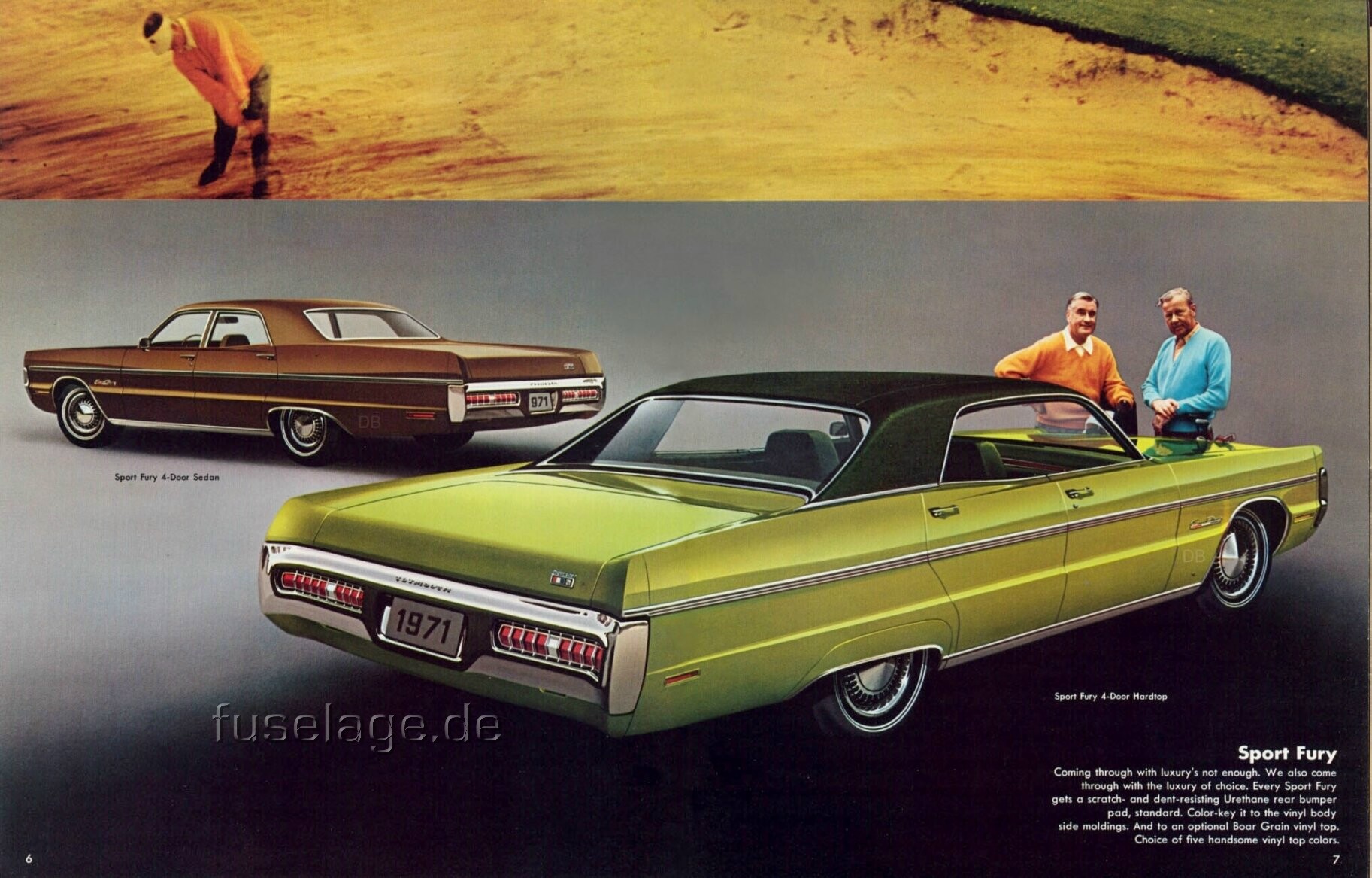 1971 Plymouth Sport Fury sedan